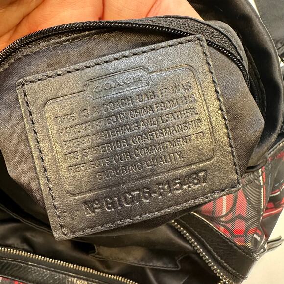 Vintage Y2K Coach Soho Lynn Pleated Tartan Plaid Buckle-Flap Hobo Shoulder Bag - Picture 10 of 10